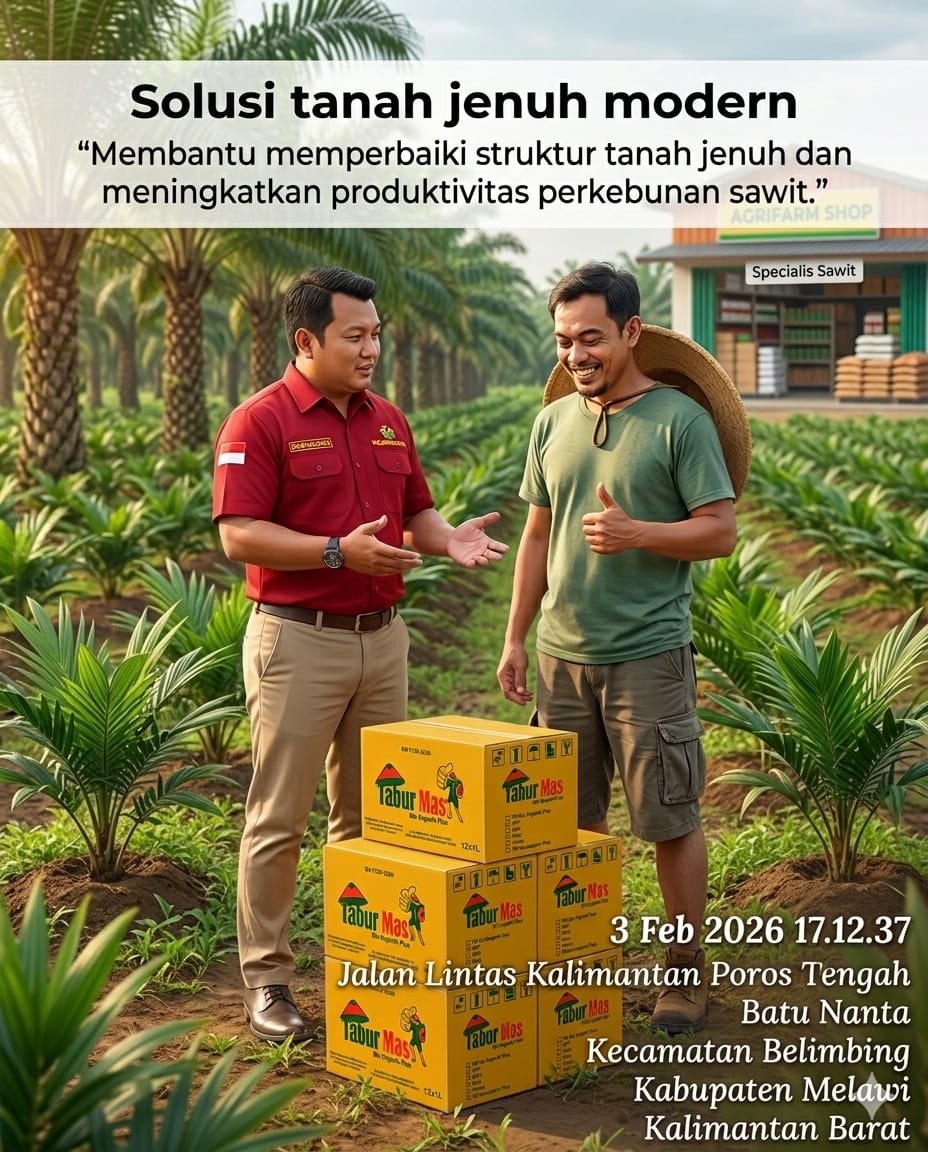 Petani membawa hasil atau dokumentasi TaburMas